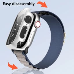 Tempered Glass+Cover for Apple Watch 10 42mm 46mm Matte Hard PC Bumper Screen Protector Case iWatch Series 10 42/46 Accessories