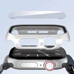 Tempered Glass+Cover for Apple Watch 10 42mm 46mm Matte Hard PC Bumper Screen Protector Case iWatch Series 10 42/46 Accessories