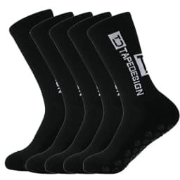 1/5 Pairs Non Slip Soccer Socks Men Non Skid Grip Football Basketball Sport Cycling Socks