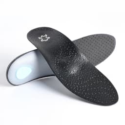 Leather Orthotic Insole For Flat Feet Arch Support Orthopedic Leather Sport Insole For Men Women O/X Leg Corrected Insoles