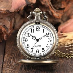 Retro Motorcycle CAR Pattern Quartz Pocket Watch Motorbike MOTO Design Pendant Fob Watch Chain Gifts for Men