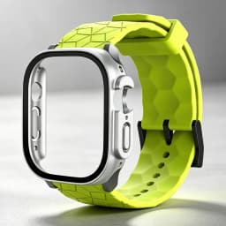 Watch Case+Strap for Apple Watch ULTRA 2 3 49mm 45mm 44mm 41mm 40mm Football Pattern Correa Bracelet iWatch 4/5/6/SE/7/8/9 Cases