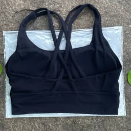 Solid Color Women Cross Back Bra Fitness Underwear Soft Fitness Sport Bra Top Gym Yoga Athletic Workout With Chest Pad