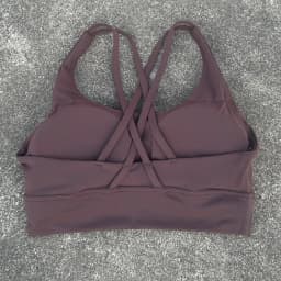 Solid Color Women Cross Back Bra Fitness Underwear Soft Fitness Sport Bra Top Gym Yoga Athletic Workout With Chest Pad