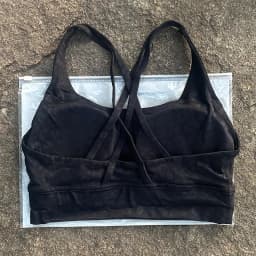 Solid Color Women Cross Back Bra Fitness Underwear Soft Fitness Sport Bra Top Gym Yoga Athletic Workout With Chest Pad