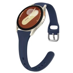 20mm Thin Silicone Band For Samsung Galaxy Watch 7 6 5 4 40mm 44mm/Watch 4 6 Classic/Active 2/5Pro 45mm/Watch 3 41mm Strap