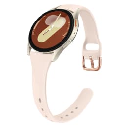 20mm Thin Silicone Band For Samsung Galaxy Watch 7 6 5 4 40mm 44mm/Watch 4 6 Classic/Active 2/5Pro 45mm/Watch 3 41mm Strap