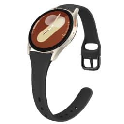 20mm Thin Silicone Band For Samsung Galaxy Watch 7 6 5 4 40mm 44mm/Watch 4 6 Classic/Active 2/5Pro 45mm/Watch 3 41mm Strap