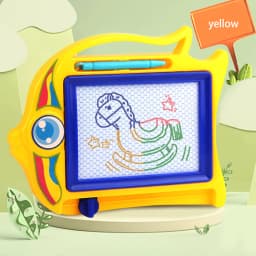 Children's colored magnetic small drawing board for early education, graffiti drawing, writing board, puzzle toy