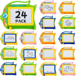 Children's colored magnetic small drawing board for early education, graffiti drawing, writing board, puzzle toy