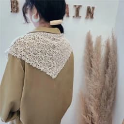 Lace Knitted Crochet Hollow Fake Collar Women Small Shawl Decorative Fake Collar Women Clothes Accessories Detachable Collar