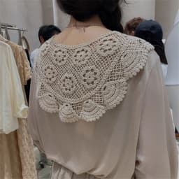 Lace Knitted Crochet Hollow Fake Collar Women Small Shawl Decorative Fake Collar Women Clothes Accessories Detachable Collar