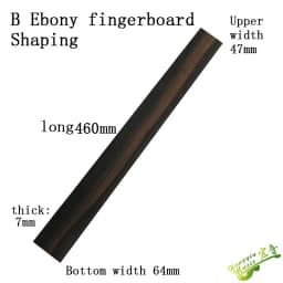 3A A B African Ebony Guitar Ebony Fingerboard Wool Board Ballad Classical Electric Guitar Wood Material Accessories