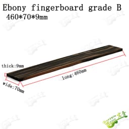 3A A B African Ebony Guitar Ebony Fingerboard Wool Board Ballad Classical Electric Guitar Wood Material Accessories