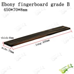 3A A B African Ebony Guitar Ebony Fingerboard Wool Board Ballad Classical Electric Guitar Wood Material Accessories