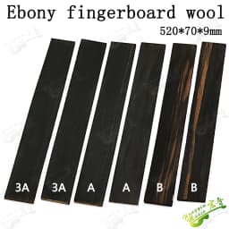3A A B African Ebony Guitar Ebony Fingerboard Wool Board Ballad Classical Electric Guitar Wood Material Accessories