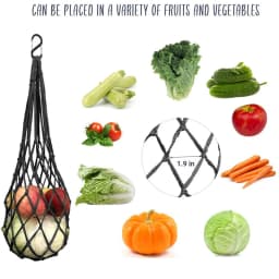 Chicken Vegetable Net String Bag Poultry Fruit Holder Chicken Cabbage Feeder Treat Feeding Tool for Hen Goose Duck Large Birds