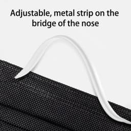 10/50/100/200/500 Pcs Mask Disposable Separate Package Black Face Masks Independent Packaging 3 Layer Ply Safe Protective Mask