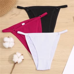New Women's Cotton Briefs Sexy Low Waist Underwear M-2XL Female Underpant Soft Woman Sexy Panty Plus Size Lingerie