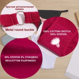 New Women's Cotton Briefs Sexy Low Waist Underwear M-2XL Female Underpant Soft Woman Sexy Panty Plus Size Lingerie