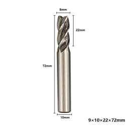 XCAN HSS Milling Cutter 4 Flute End Mill 1.5-13mm for CNC Machine Milling Tools Router Bit Metal Cutter Aluminum Milling Bit