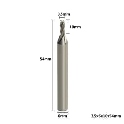 XCAN HSS Milling Cutter 4 Flute End Mill 1.5-13mm for CNC Machine Milling Tools Router Bit Metal Cutter Aluminum Milling Bit