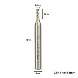 XCAN HSS Milling Cutter 4 Flute End Mill 1.5-13mm for CNC Machine Milling Tools Router Bit Metal Cutter Aluminum Milling Bit