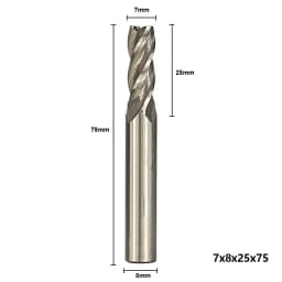 XCAN HSS Milling Cutter 4 Flute End Mill 1.5-13mm for CNC Machine Milling Tools Router Bit Metal Cutter Aluminum Milling Bit