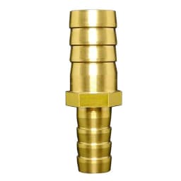 4mm 5mm 6mm 8mm 10mm 12mm 14mm 16mm 18mm 20mm 2 Way Straight Hose Barb Brass Pipe Fitting Reducer Coupler Connector
