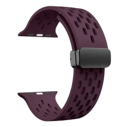 Silicone Strap for Apple Watch Band 49mm 45mm 44mm 42mm 40mm 41mm Magnetic Bracelet Correa iWatch Series 9 8 SE 7 6 5 4 3 Ultra
