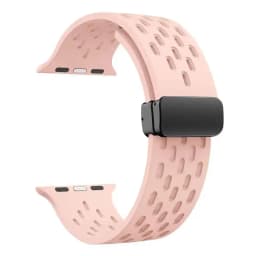 Silicone Strap for Apple Watch Band 49mm 45mm 44mm 42mm 40mm 41mm Magnetic Bracelet Correa iWatch Series 9 8 SE 7 6 5 4 3 Ultra