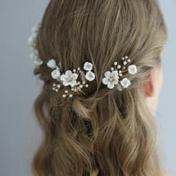 Wedding Hair Accessories crystal Headdress Jewellery Flower Hair Comb Headdress Hair Pins Bridal Hair Ornaments Female Tiaras