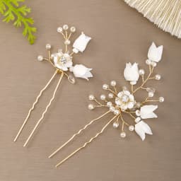 Wedding Hair Accessories crystal Headdress Jewellery Flower Hair Comb Headdress Hair Pins Bridal Hair Ornaments Female Tiaras