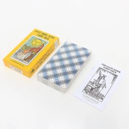 Large Classic Rider Waite Tarot Deck 78 Pcs Cards with Guidebook for Beginners 10*17.3cm