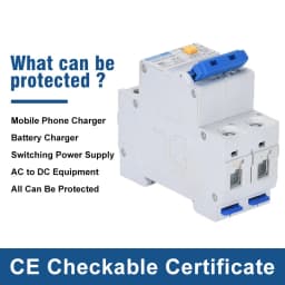 TAIXI RCBO RCCB Type A / AC Residual Current Circuit Breaker MCB 220V 110V 10A 16A 20A 32A 40A 63A 30mA 15mA Leakage Protection