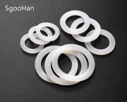 ID 11~50mm OD 19~70mm Food Grade Silicone Gasket High Thermostability Seal Ring Water Dispenser Irrigation Water Pipe Joint Seal