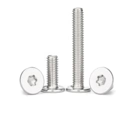 5/50pcs M1.6 M2 M2.5 M3 M4 M5 M6 M8 304 Stainless Steel CM Six-Lobe Torx Ultra Thin Super Low Flat Wafer Head Screw Bolt
