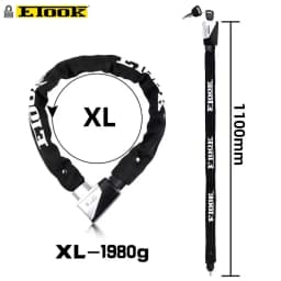 ETOOK Bicycle Lock MTB Road Bike Lock Anti Theft Heavy Duty Safety Anti-Theft Chain Lock for Motorcycle Scooter Bike Accessories