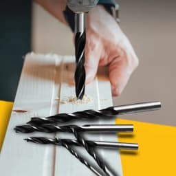 Bonoda 8Pcs/Set Wood Drill Bit Set 3MM-10MM Drill Bits Kit For Woodworking Wood Tools Spiral Drill Bit High Carbon Steel