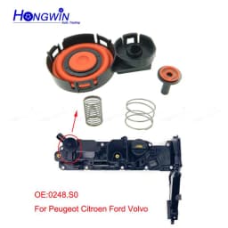 New PCV Valve Cover Repair Kit Valve Cap With Membrane For Peugeot Citroen PSA Volvo Ford 1.6hdi 8v 0248.S0 9688939180 1685815