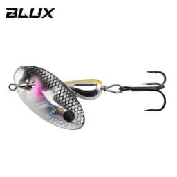 BLUX AR-S Blade Rotating Spinner 3.5g Metal Lure Brass Hard Artificial Spoon Bait Copper Freshwater Creek Trout Fishing Tackle
