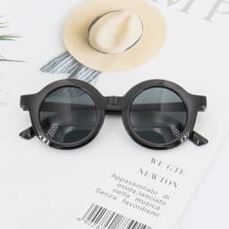Baby Boys Girls Cute Cartoon Bear Shape Fashion Round Glasses Children Vintage Sunglasses UV Protection Classic Kids Eyewear