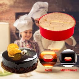 Round Silicone Cake Mold 4 6 8 10 Inch Silicone Mould Baking Forms Fondant Silicone Baking Pan For Pastry Cake Wax Pot Bowl