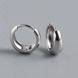 XIYANIKE Silver Color French Punk Hip-Hop Geometric Small Hoop Earrings for Women Gold Silver Party Jewelry Accessories