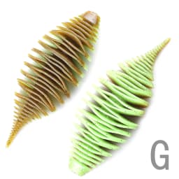 Supercontinent BELLOWS GILL Soft Lure Worm Fishing Bass Lure 100mm/4pcs 77mm/6pcs Larva soft bait
