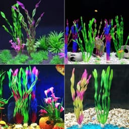 5/10pcs Plastic Aquarium Plants Fish Tank Decorations Artificial Seaweed Water Grass Underwater Plants Aquarium Accessories
