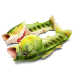 Men Slippers Summer Funny Flip Flops Unisex Animal Fish Mules Non-slip Open-Toed Slides Slippers