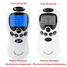Health Tens Muscle Neck Massager Back Electric Digital Therapy Machine Massage Electronic Pulse Stimulator for Full Body Care