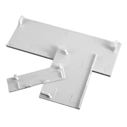 Replacement Memeory Card Door Back Door Cover 3 in 1 Door Covers shell for Wii Console