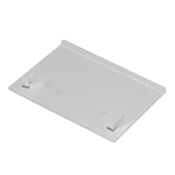 Replacement Memeory Card Door Back Door Cover 3 in 1 Door Covers shell for Wii Console